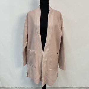 Donna Karan Sleepwear,  Robe, Cardigan, Pale Pink Open Front, size L/XL